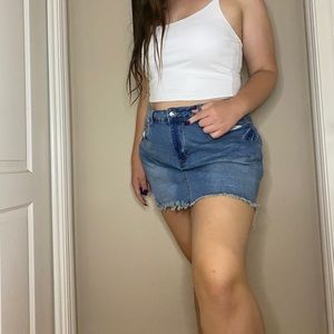Denim skirt
